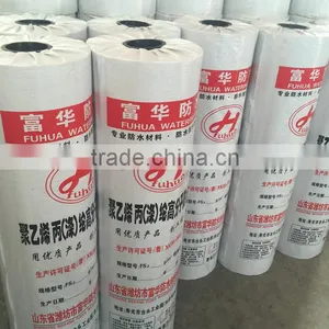 Polyethylene Polypropylene Waterproof Sheet Membrane Roll thumbnail-4