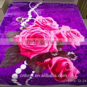 2016 New Design Mink Blanket 100% Polyester thumbnail-1