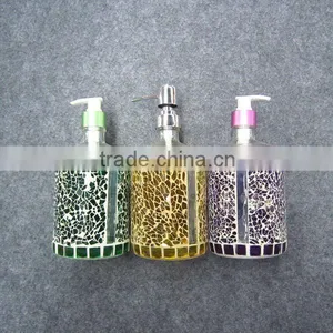 Mosaic Lotion Bottle With Pump Sprayer thumbnail-1