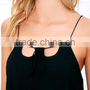 2016 Womens Fashion Evening Dresses Black Long Evening Dress Discount Evening Dresses thumbnail-6