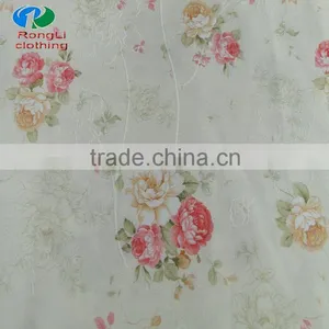 Brushed Printed Woven 100% Polyester Mattress Fabric thumbnail-1