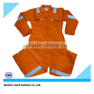Orange Coverall With Reflective thumbnail-1