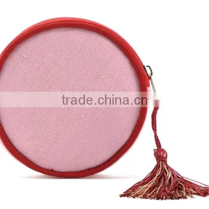 Promotional Round Shape MINI Canvas Bags With Company Logo thumbnail-5