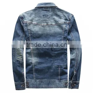 Hot Sale New Style Popular Jean Jacket Pattern Factory thumbnail-3