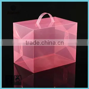 Custom Folding Clear Display Sneaker Shoe Box thumbnail-1