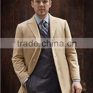 Italian Wool Custom Cashmere Overcoat Men thumbnail-1