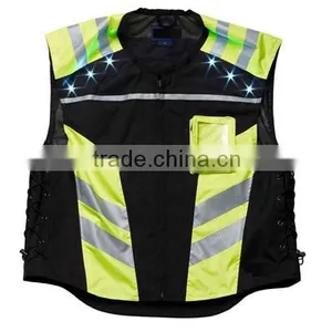 LED Lighted Motorcycle Safety Vests thumbnail-1