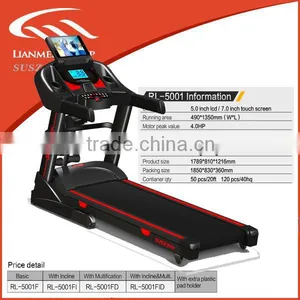 Motorised Electric Treadmill Runing Machine Fitness Folding Exercise thumbnail-1