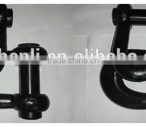 T8 Electric Galvanized Carbon Steel Dee Shackle thumbnail-3