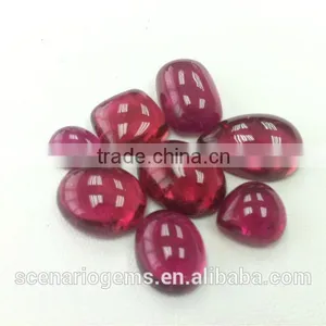 #AMZZ Natural Multi-Shape Free Sizes Cabs Loose Gemstone Rubellite Cabochon thumbnail-1