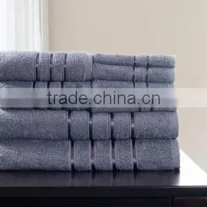 Wholesale Custom White 100% Cotton Hotel Towel Set thumbnail-1