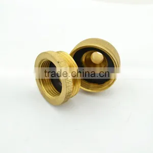 Brass Y Shut-off Valve Two Way Garden Hose Valve Y Shape Connector Water Valve With Butterfly Handle thumbnail-5
