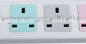 3 Way British/UK Extension Socket thumbnail-1