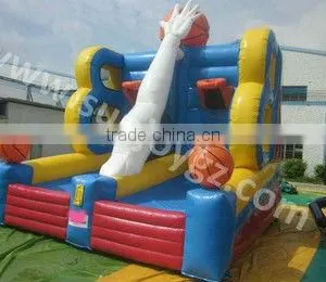 2016 Sunjoy Giant Inflatable Basketball Hoop thumbnail-4