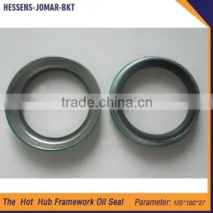 Low Price Excavator Forklift Bulldozer Loader Hub Framework Oil Seal 120*160*27 thumbnail-3