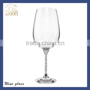 Wholesale 550 ml Goblet Crystal Stylish Red Wine Glasses/ Drinking Glasses Wine Aluminium Foil for Patty thumbnail-4