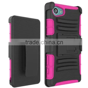 New Arrival Fashion Hard Future Armor Impact Hybrid Hard Case Cover Case for Sony Xperia z5 Compact China thumbnail-3