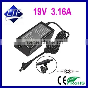 Brand New 19V 3.16A Power Supply With Connector 5.5*3.0mm Laptop Adapter for Samsung ADP-60ZH D 60w Battery Charger thumbnail-1