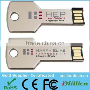 Colorful Key Usb Flash Drive 2gb,promotion 8gb Car Key Shape Usb Flash Drive,logo Printing Metal Key Shaped Usb 4gb With Logo thumbnail-2