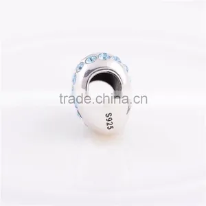 Fashionable Jewelry Mother And Daughter Love Bead Custom Engraved Beads YZ307 thumbnail-3