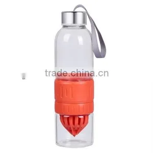 2014 New Item Health-safe Materials Glass Bottle Lemon Juice Cup thumbnail-1