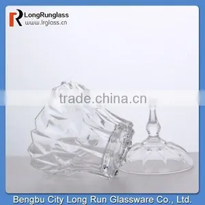 LongRun China Hot New Product for 2015 High White Glass Cup Candy Box,wedding Candy Box,clear Glass Candy Box thumbnail-3
