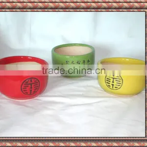 Chinese Ceramic Flower Pot Glazed Flowerpot Planter for Garden Ornamental Decoration thumbnail-2