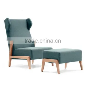 Soho Blue Accent Chair Living Room Design thumbnail-1