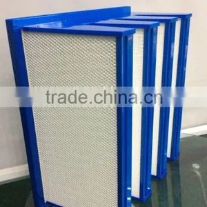 Best Price Fiberglass Plastic Frame V-type Medium Filter thumbnail-1