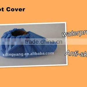 Indoor Non Slip Disposable Plastic Boot Covers thumbnail-5