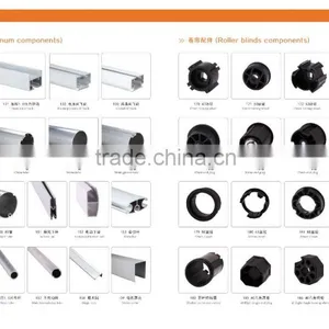 Manual Motorized Roller Blinds Bottom Rail Parts Accessories thumbnail-3