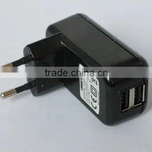 5v 1a/2.1a Custom Phone Charger With US/KR/EU Plug thumbnail-5