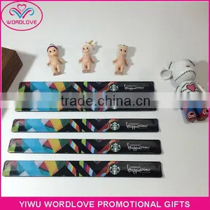 Custom Reflective Slap Band/reflective PVC Wristband/wide Pvc Slap Bracelet thumbnail-5