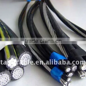 1000V Aerial Bundle Cable/quadruplex ABC Cable/service Drop Cable Insulated Overhead Cable thumbnail-1