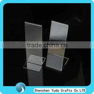 Wholesale Clear Acrylic Photo Booth Picture Frame Acrylic 2 x 6 Photo Booth Strip Frames thumbnail-1