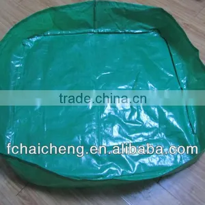 pe Tarpaulin Boat Cover, Waterproof Plastic Green Cover thumbnail-1