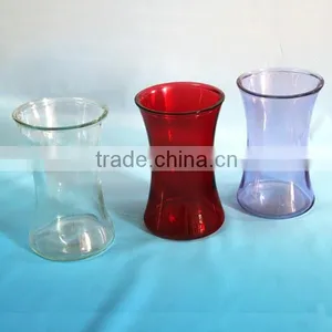 Colored Glass Tall Wedding Vases thumbnail-2