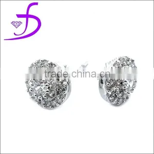 Top Quality 925 Sterling Silver Australian Silver Fashionable Design Stud Earrings thumbnail-1