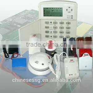 Wireless LCD Alarm Zone Display Gprs Alarm Monitoring Gsm Alarm Panel With Built-in Backup Battery thumbnail-1