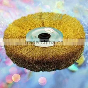 Flat and Crimp Steel Wire Wheel thumbnail-1