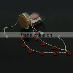 Women Birthday Gift Alloy Chain,acrylic Beads Indian Hair Jewelry,head Accessory thumbnail-3