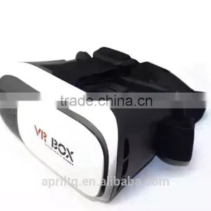 VR Headset 3D Google Glass VR 3D Plastic Edition Head Mount Virtual Reality 3D Glasses Active Oculus Rift Google Cardboard thumbnail-2