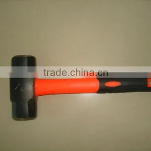 Stone Cutting Hammer With Fiberglass Handle thumbnail-1