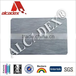 Silver Butter Finish/brushed Acp Panel(aluminum Composite Panel)/hairline Design thumbnail-1
