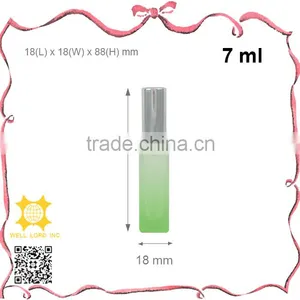 Grass Green 10ml Frosted Glass With Fancy Golden Cap Perfume Pump Spray thumbnail-6