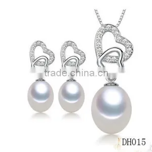 Bridal Jewelry Set Pearl Wedding Pearl Bridesmaid Jewelry Sets thumbnail-2