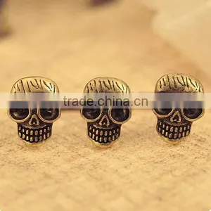 Fashion Jewelry Dual Ring Human Skeleton Wedding Rings thumbnail-1