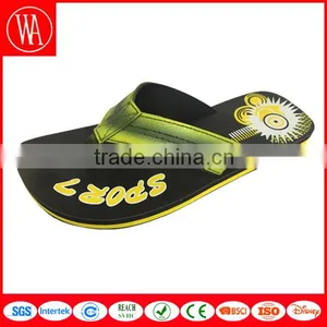 Men Leather pu Flip Flops thumbnail-1