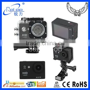 New Arrival 2.0 Inch 12MP 140 Degree Angle 30m Underwater Wifi Action Camera thumbnail-5