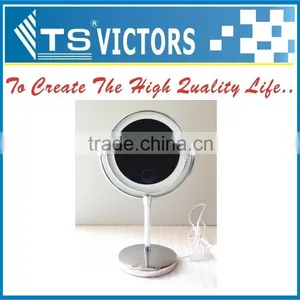 Best-selling Double Side Table Type LED Shaving Mirror for Bathroom thumbnail-1